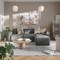 Flash Furniture Bridgetown Luxury Modular Sectional Sofa, Left Side w/Arm Rest, Dark Gray IS-IT2231-LC-DKGRY-GG - alternate 8